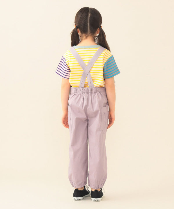 日本童裝 BE#AMS mini 帶肩背帶褲 90-140cm 男童款/女童款 夏季 Jumpsuit