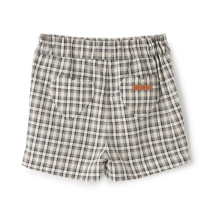 日本童裝 pe#main 心形刺繡裙褲 80-130cm 男童款 夏季 PANTS