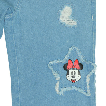 Japanese BDL x Disney Denim Pants 100-140cm Girls Spring/Summer PANTS 