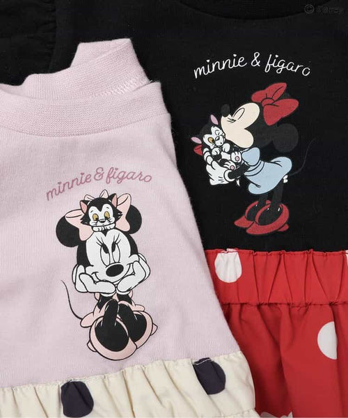 日本童裝 apres les cours × Disney 泡泡連身裙 80-140cm 女童款 春季 DRESSES