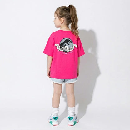 Japanese BDL x Disney parent-child print tops (80-150cm) for boys and girls (summer TOPS) 
