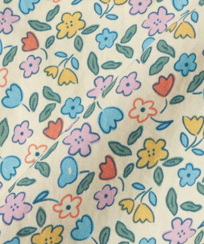 日本童裝 BE#AMS mini 水陸兩用 防水系列 碎花沙灘褲 90-140cm 女童款 PANTS 夏季 夏日玩水泳衣特輯
