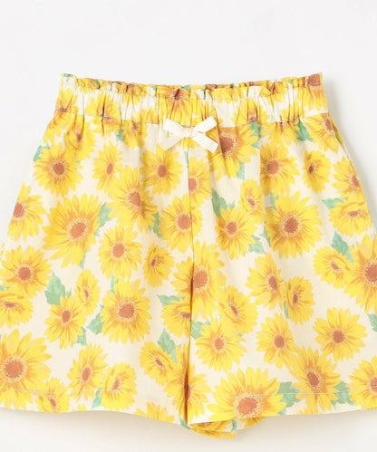 日本童裝 aF#a325 接觸冷感 休閒短褲 100-150cm 女童款 夏季 PANTS