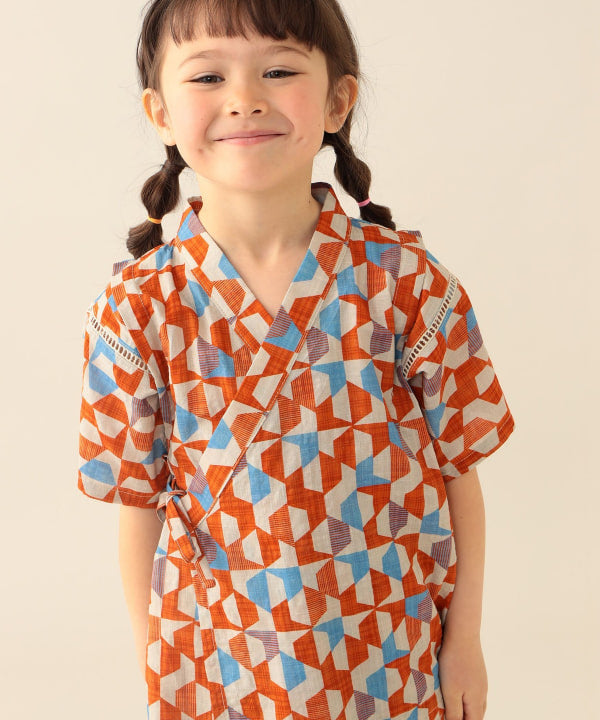 日本童裝 BE#AMS mini 日本甚平 日本和服 90-140cm 男童款/女童款 夏季 TOPS PANTS 日本夏祭慶典特輯