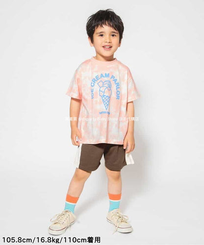 Japanese children's clothing BREEZE sports shorts 80-140cm boys'/girls' summer PANTS 
