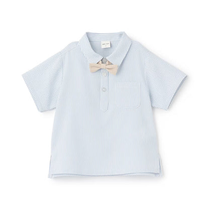 日本童裝 pe#main【WINDRY】防UV 吸汗速乾 襯衫 90-130cm 男童款 夏季 TOPS 面試/宴會/表演