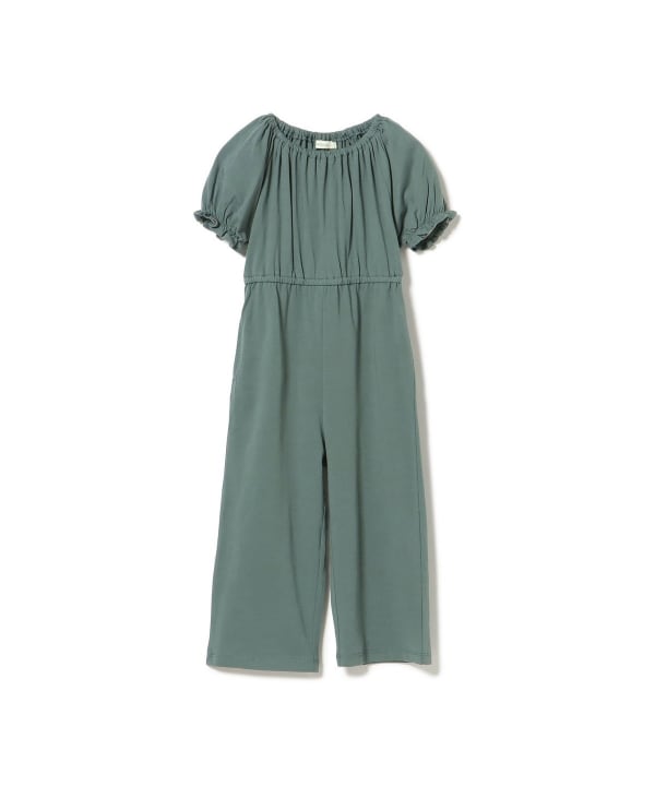 日本童裝 BE#AMS mini 泡泡袖連體衣 90-140cm 女童款 夏季 Jumpsuit