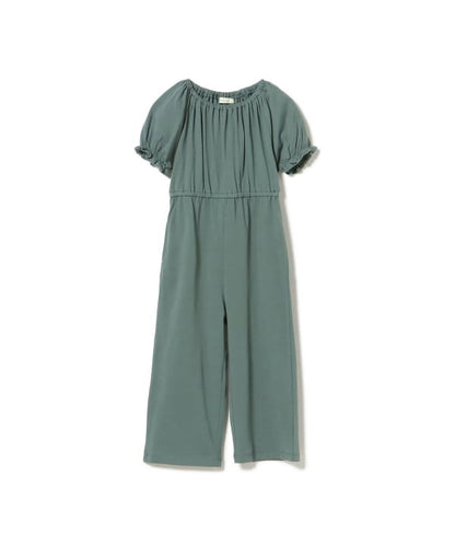 日本童裝 BE#AMS mini 泡泡袖連體衣 90-140cm 女童款 夏季 Jumpsuit