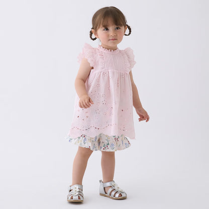 日本童裝 pe#main 蕾絲上衣 80-130cm 女童款 夏季 TOPS