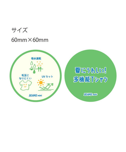 日本童裝 BE#AMS mini 防UV 吸水速乾 字母印花上衣 90-130cm 男童款/女童款 夏季 TOPS