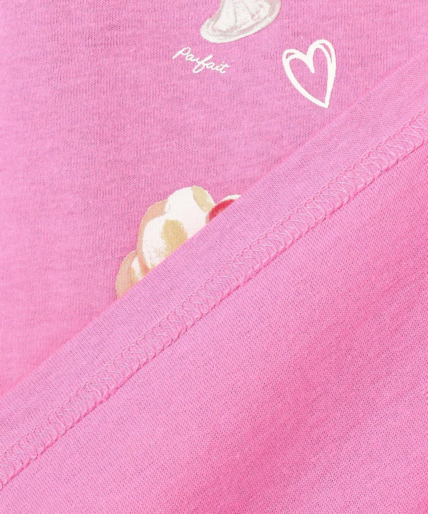 日本童裝 aF#a325 印花短袖上衣 90-150cm 女童款 夏季 TOPS