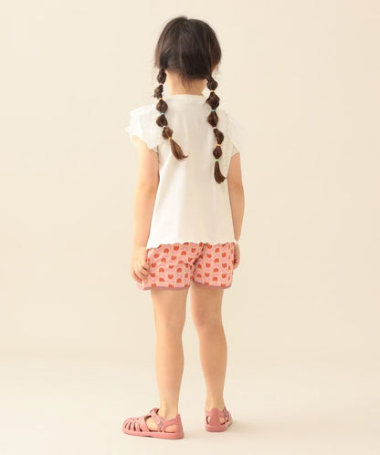 日本童裝 BE#AMS mini 水陸兩用 防水系列 碎花沙灘褲 90-140cm 女童款 PANTS 夏季 夏日玩水泳衣特輯