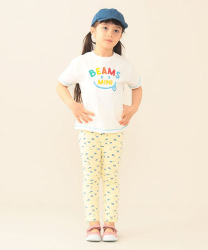 日本童裝 BE#AMS mini 微笑LOGO上衣 90-130cm 親子裝 男童款/女童款 夏季 TOPS