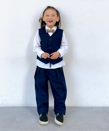 Japanese children's clothing BREEZE suit vest 90-130cm boys' spring outerwear interview / banquet / performance 