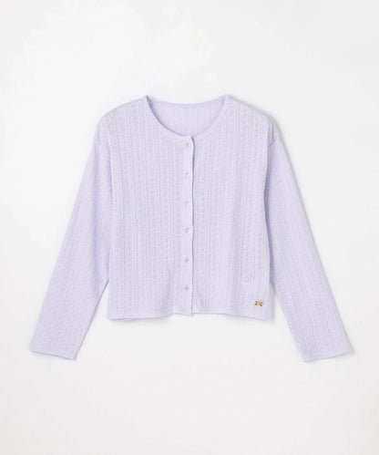 日本童裝 aF#a325 接觸冷感 薄外套 90-150cm 女童款 夏季 OUTERWEAR