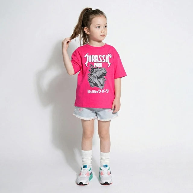 Japanese BDL x Disney parent-child print tops (80-150cm) for boys and girls (summer TOPS) 