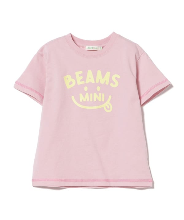 日本童裝 BE#AMS mini 微笑LOGO上衣 90-130cm 親子裝 男童款/女童款 夏季 TOPS