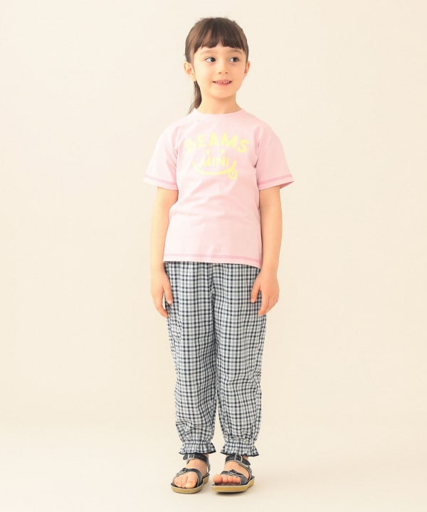 日本童裝 BE#AMS mini 微笑LOGO上衣 90-130cm 親子裝 男童款/女童款 夏季 TOPS