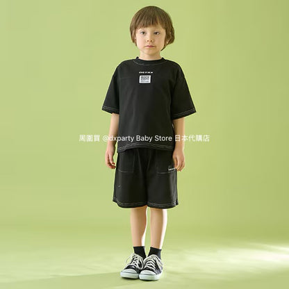 Japanese children's clothing b・R# water-absorbing quick-drying contact cool sports shorts 100-150cm boys'/girls' summer PANTS 