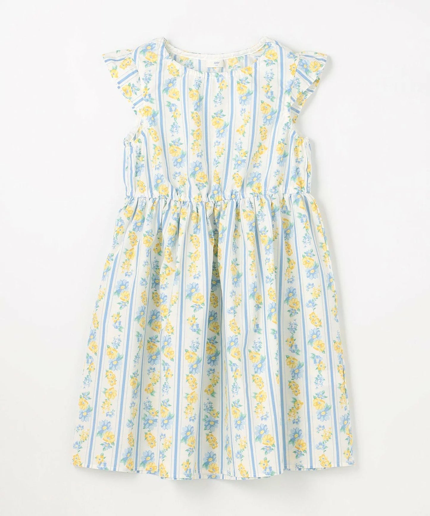 日本童裝 aF#a325 接觸冷感 全印花連身裙 90-140cm 女童款 夏季 DRESSES