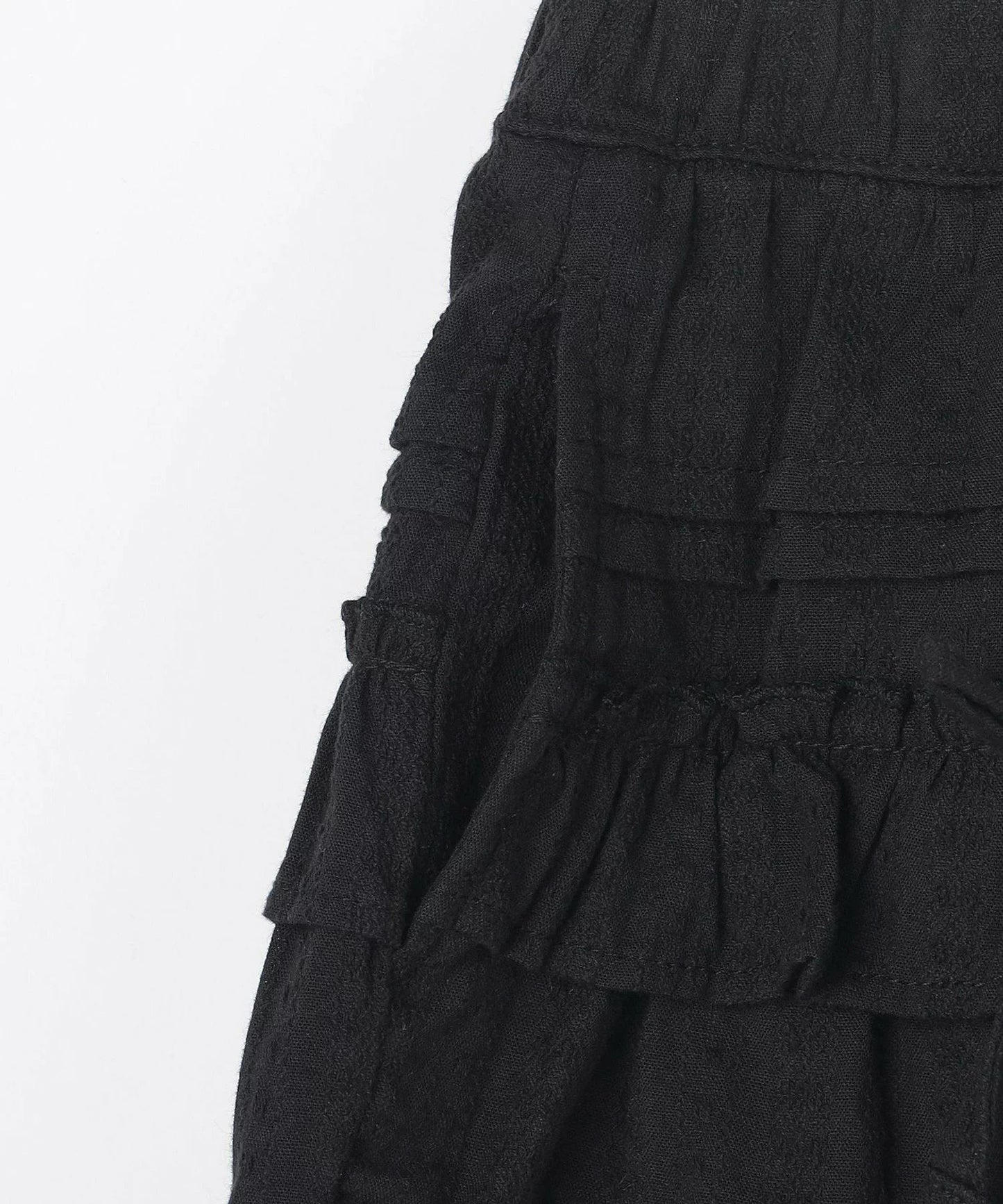 日本童裝 aF#a325 蝴蝶結皺皺短裙 110-160cm 女童款 夏季 SKIRTS