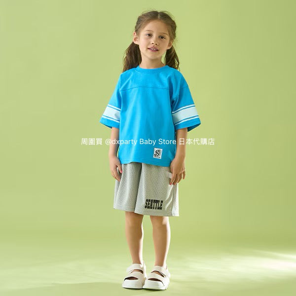 Japanese children's clothing b・R# mesh sports shorts 100-150cm boys/girls summer PANTS 