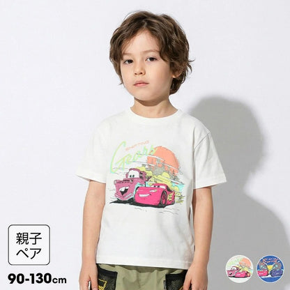 Japanese BDL x Disney parent-child print tops (80-150cm) for boys and girls (summer TOPS) 