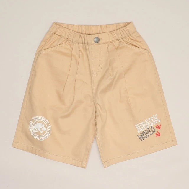 日本童裝 BDL x JURASSIC WORLD 新侏羅紀公園印花短褲 90-130cm 男童款 夏季 PANTS