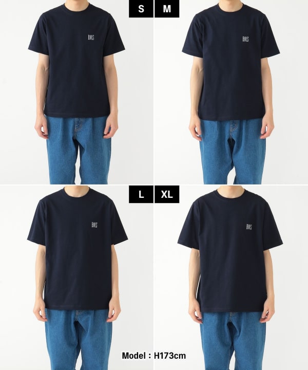 日本童裝 BE#AMS mini × こども ビームス BMS印花上衣 S-XXL 親子裝 大人款 夏季 TOPS