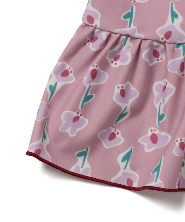 日本童裝 BE#AMS mini 泳衣兩件套裝 100-130cm 女童款 夏季 夏日玩水泳衣特輯