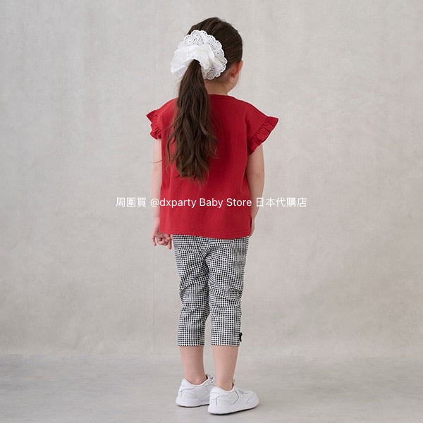 日本童裝 pe#main 七分長緊身褲 80-130cm 女童款 夏季 PANTS