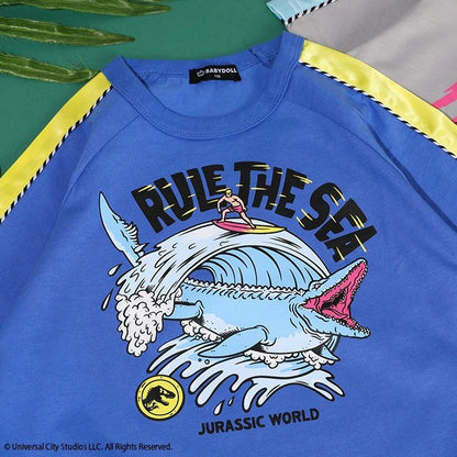 Japanese BDL x Disney parent-child print tops (80-150cm) for boys and girls (summer TOPS) 