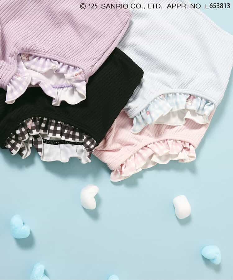 日本直送 Ampersand x Sanrio 防UV 泳衣兩件套裝 90-140cm 女童款 夏日玩水泳衣特輯