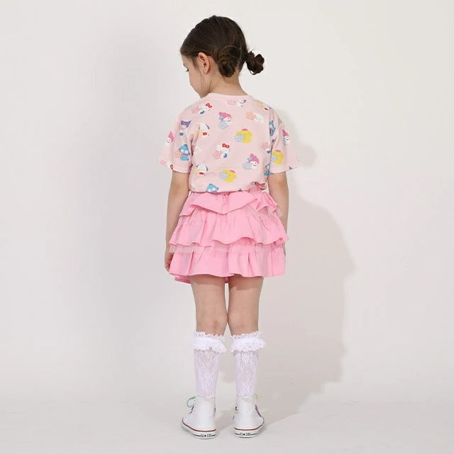 日本童裝 BDL x Sanrio 粉彩印花上衣 80-140cm 女童款 夏季 TOPS