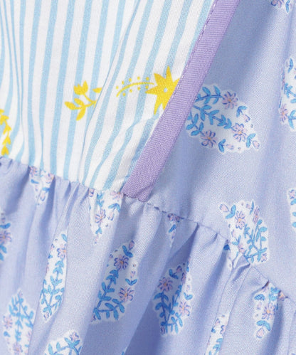 日本童裝 BE#AMS mini 民族風印花連身裙 90-140cm 女童款 夏季 DRESSES