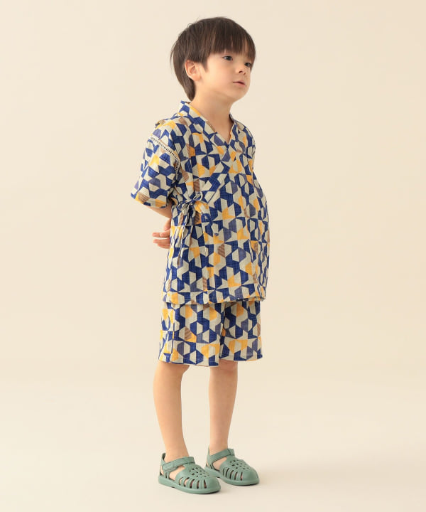 日本童裝 BE#AMS mini 日本甚平 日本和服 90-140cm 男童款/女童款 夏季 TOPS PANTS 日本夏祭慶典特輯