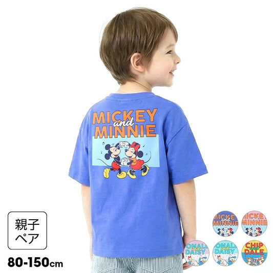 日本童裝 BDL x Disney 親子裝 印花上衣 80-150cm 男童款/女童款 夏季 TOPS