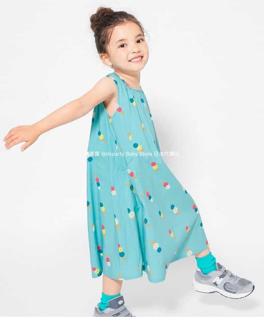 Japanese BREEZE Summer Dresses for Girls (80-140cm) 
