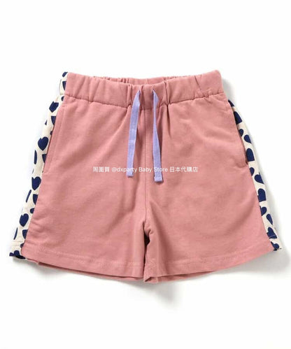 Japanese children's clothing BREEZE side pattern shorts 80-140cm boys/girls summer PANTS 