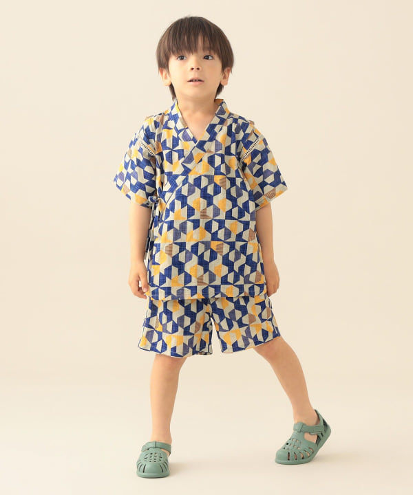 日本童裝 BE#AMS mini 日本甚平 日本和服 90-140cm 男童款/女童款 夏季 TOPS PANTS 日本夏祭慶典特輯