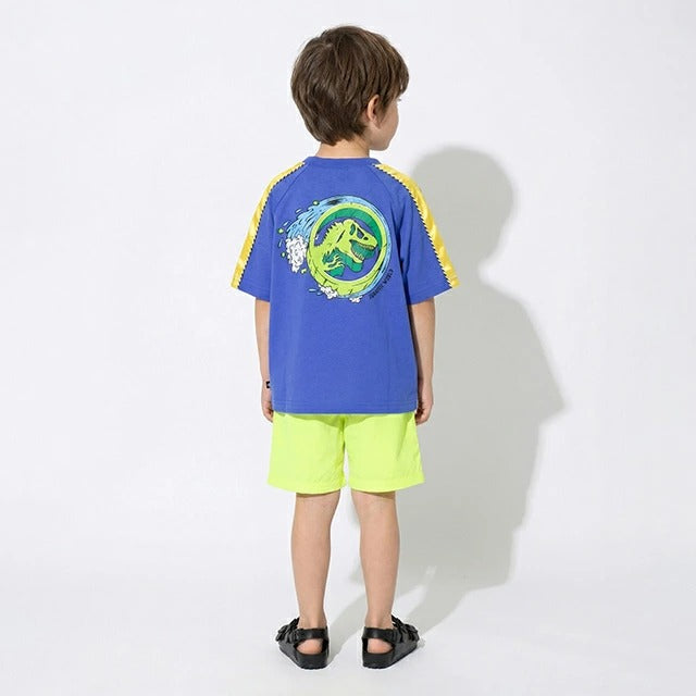 Japanese BDL x Disney parent-child print tops (80-150cm) for boys and girls (summer TOPS) 