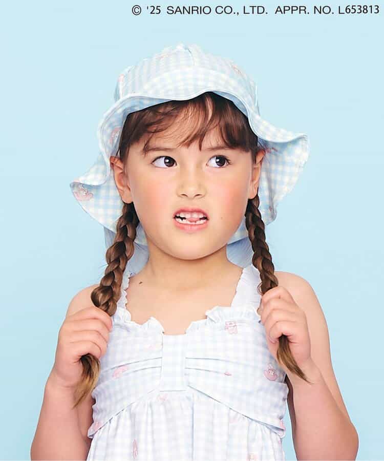 日本直送 Ampersand x Sanrio 防UV泳帽 46-56cm 女童款 夏日玩水泳衣特輯