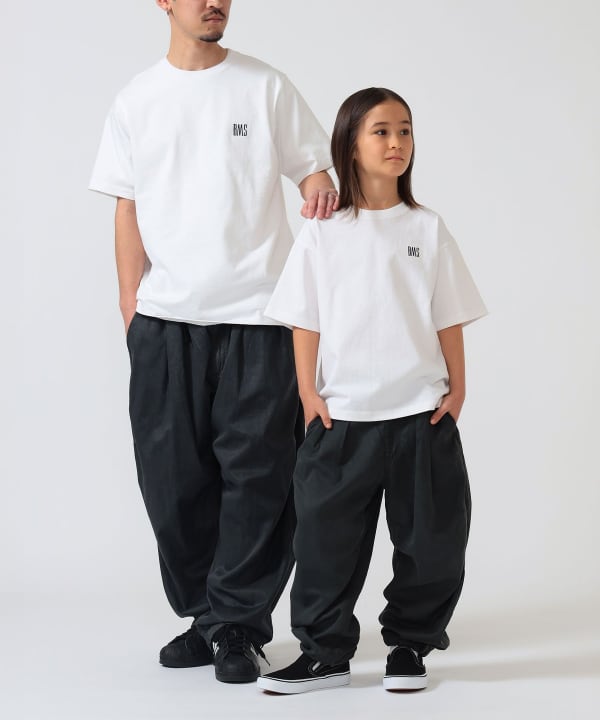 日本童裝 BE#AMS mini × こども ビームス BMS印花上衣 110-160cm 親子裝 男童款/女童款 夏季 TOPS