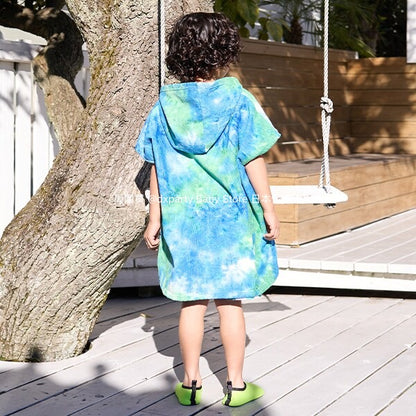 Direct from Japan b・R# Hooded Towel Daily Necessities Summer Swimwear Special 