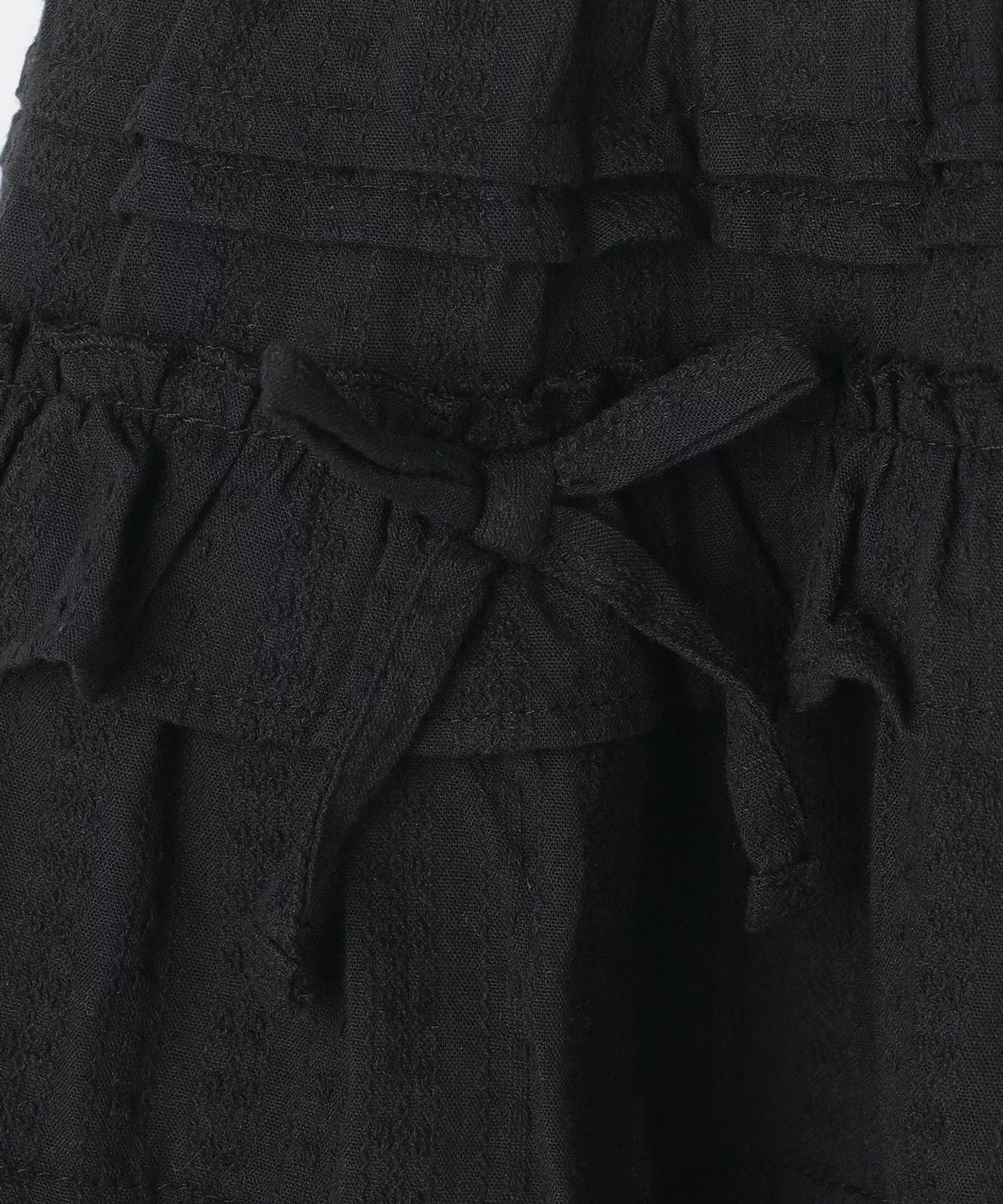 日本童裝 aF#a325 蝴蝶結皺皺短裙 110-160cm 女童款 夏季 SKIRTS