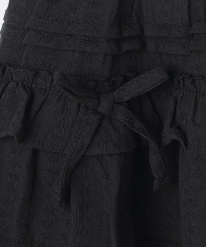 日本童裝 aF#a325 蝴蝶結皺皺短裙 110-160cm 女童款 夏季 SKIRTS