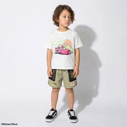 Japanese BDL x Disney parent-child print tops (80-150cm) for boys and girls (summer TOPS) 