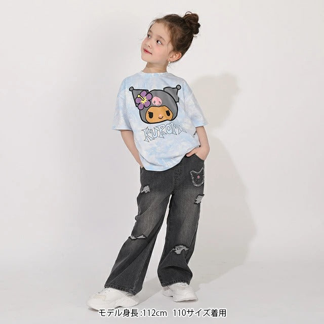 Japanese BDL x Disney parent-child print tops (80-150cm) for boys and girls (summer TOPS) 