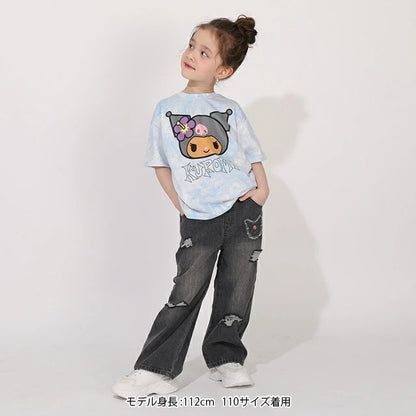 Japanese BDL x Disney parent-child print tops (80-150cm) for boys and girls (summer TOPS) 