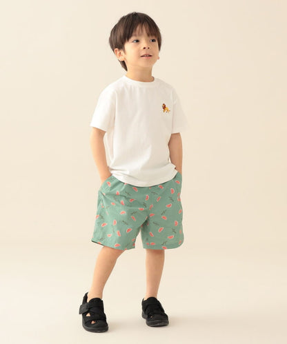 日本童裝 BE#AMS mini 水陸兩用 防水系列 碎花沙灘褲 90-140cm 男童款 PANTS 夏季 夏日玩水泳衣特輯